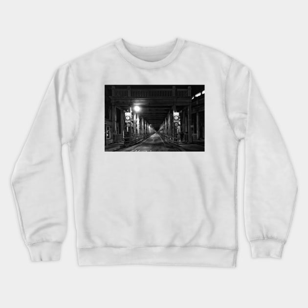 The High Level Bridge, Newcastle upon Tyne - Landscape Crewneck Sweatshirt by Violaman